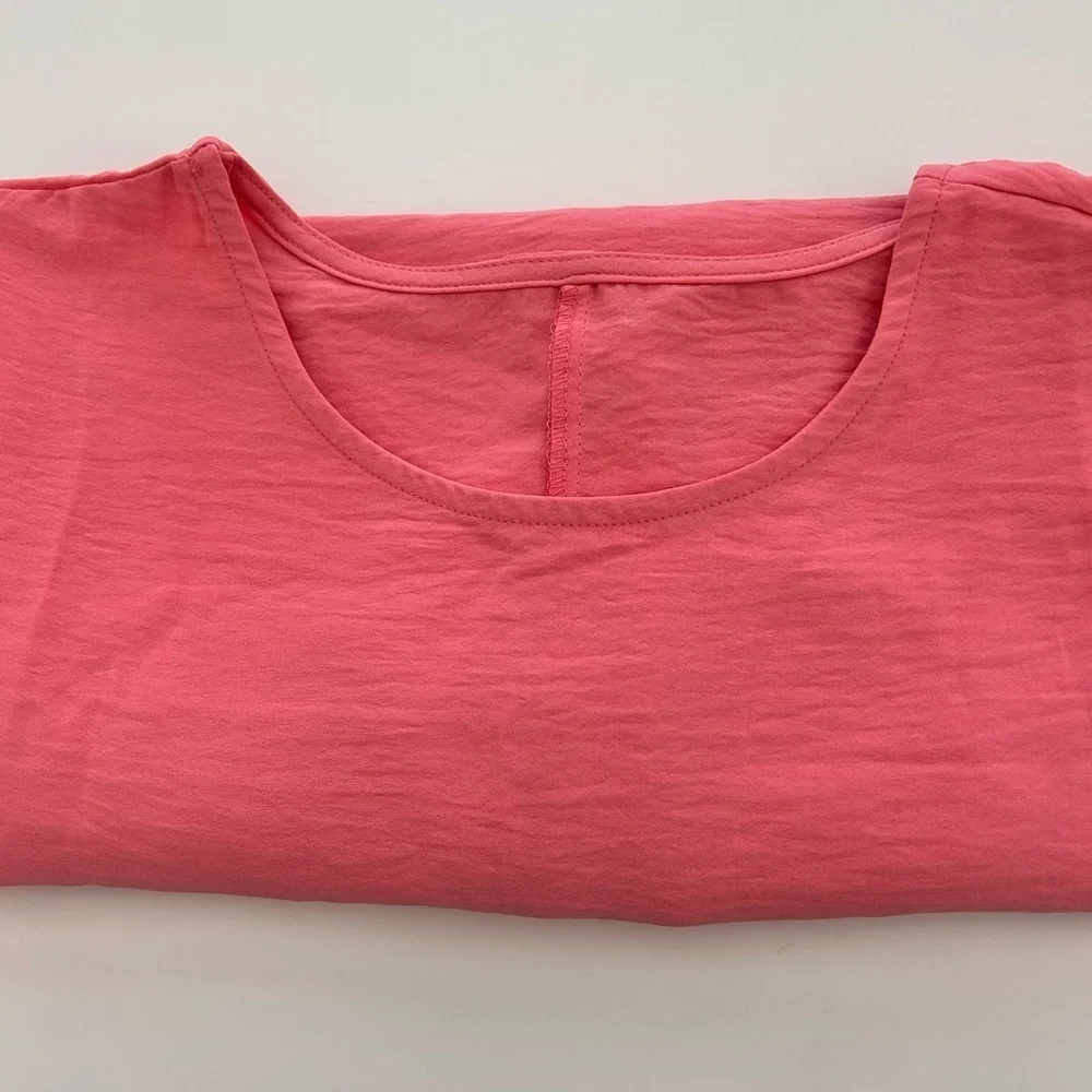 Women’s Peach Oversized Pullover Top size Large - Picture 7 of 7